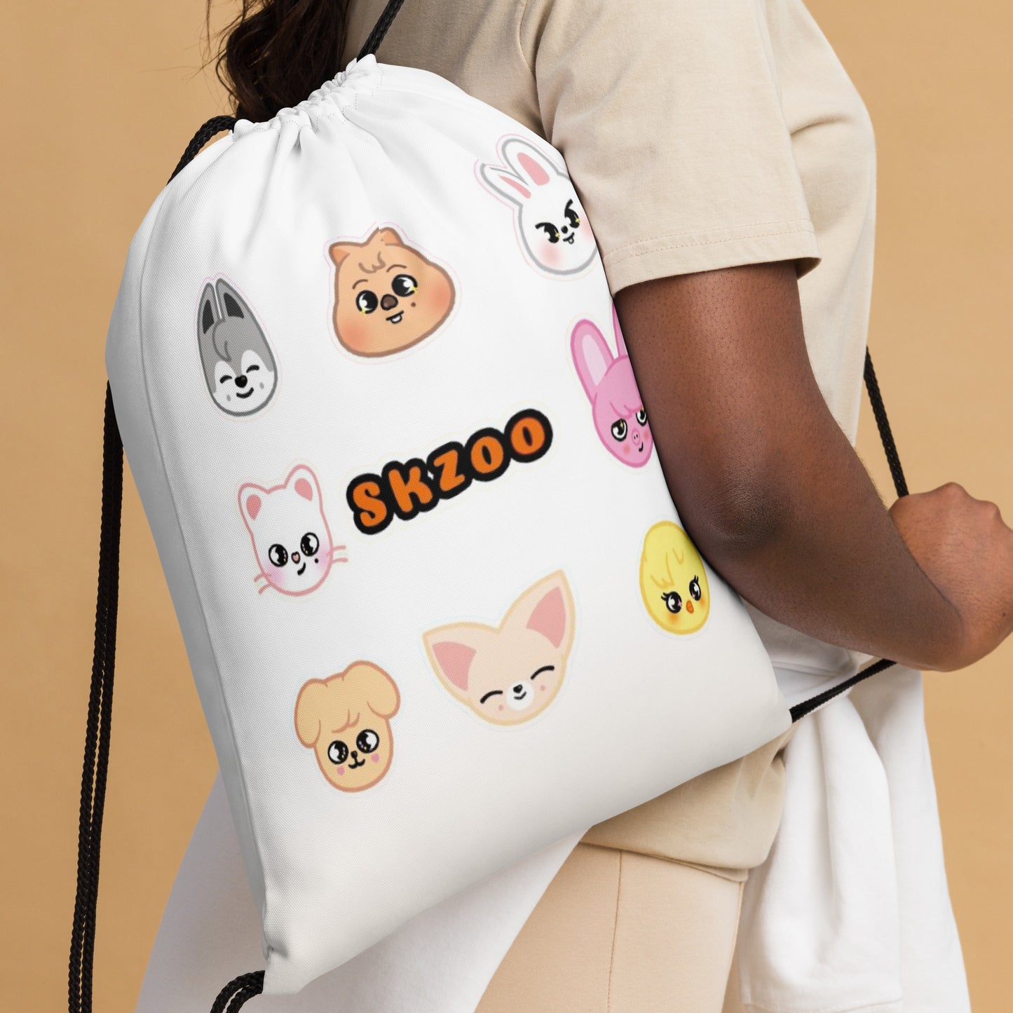 Mochila con cordones - SKZOO - STRAY KIDS - Kpop Merch
