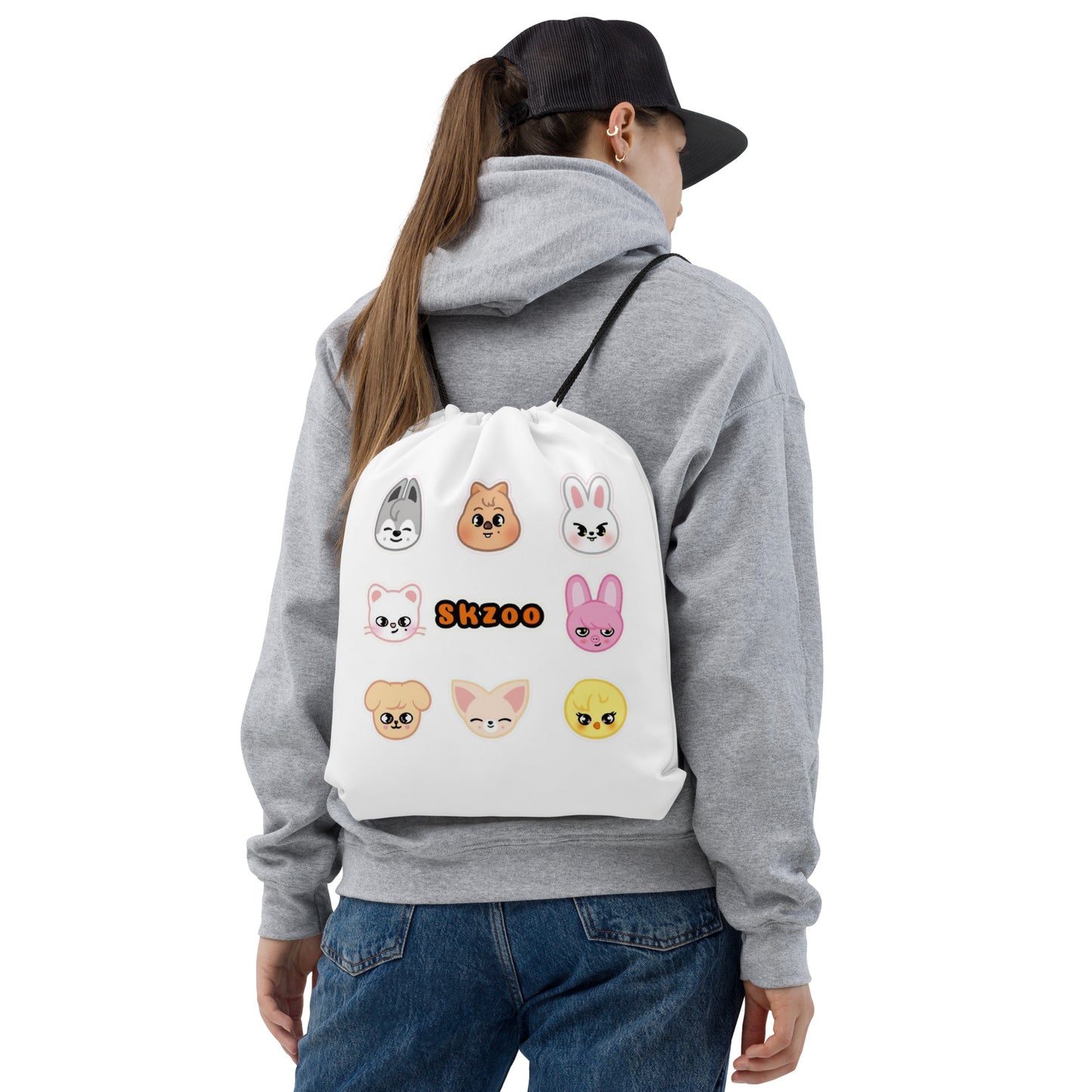 Mochila con cordones - SKZOO - STRAY KIDS - Kpop Merch
