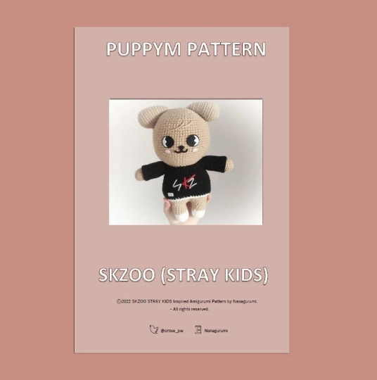 SKZOO PUPPYM Stray Kids Plushie + FREEBIE – Miishin Shop