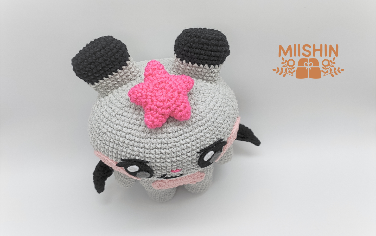 Fanmade Ddeongyo crochet doll soft handmade kpop plush inspired by Mighteez