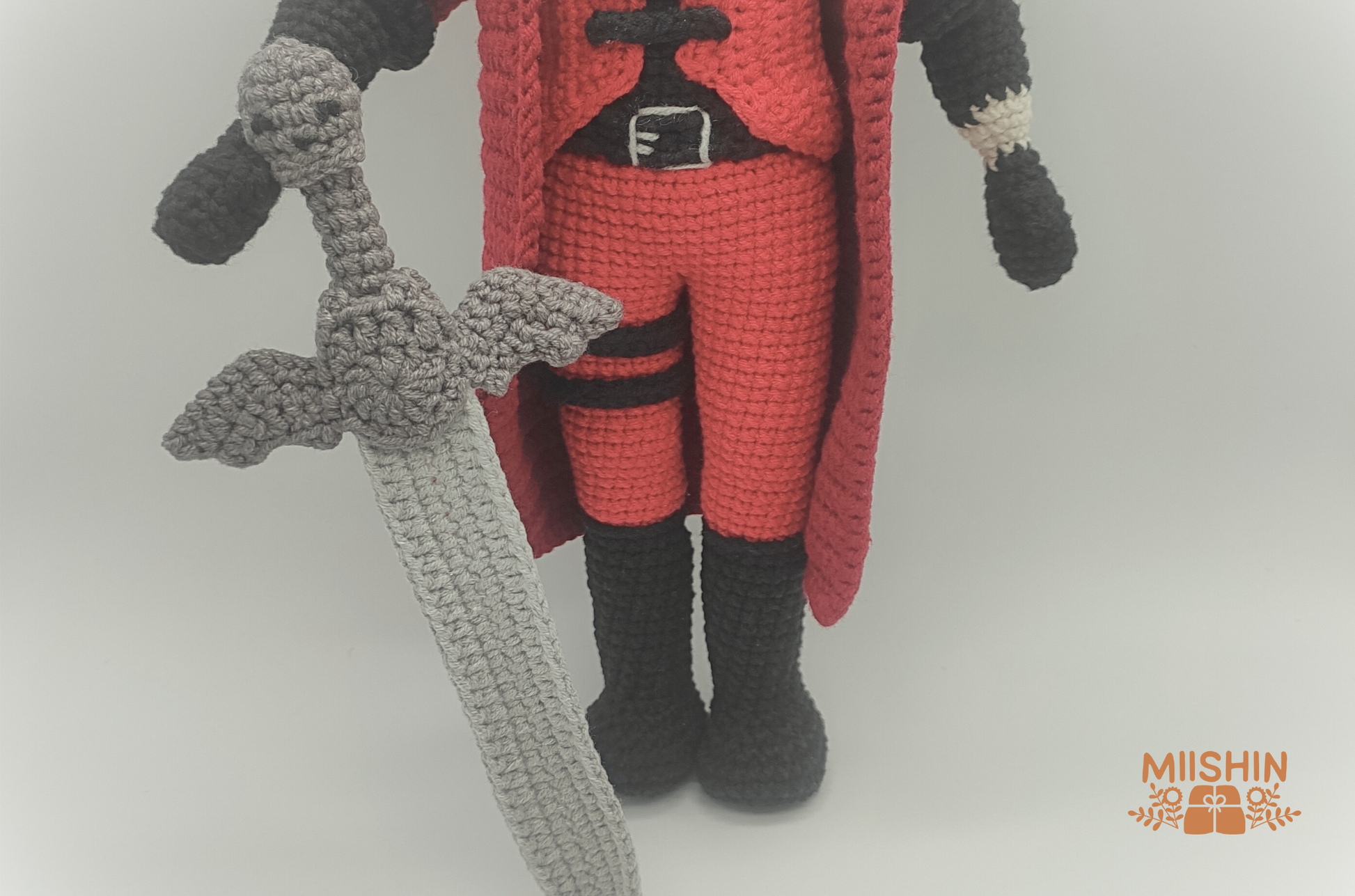 Dante, Vergil, Devil May Cry, Amigurumi, Plushie, Handmade, Crochet, Original Gifts, Ideal For Gift, Capcom, Fanmade,  PDF Pattern English & Spanish, Do it yourself.