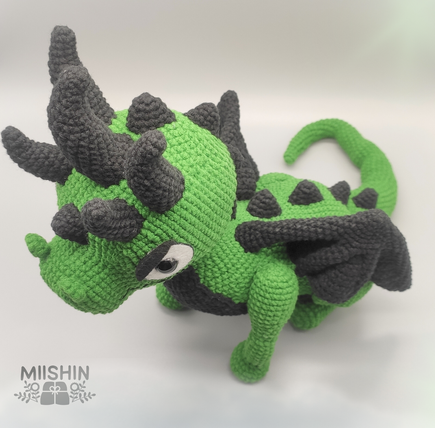 Dragon Amigurumi, Crochet, Handmade, For Gift, Plushie, Halloween Season