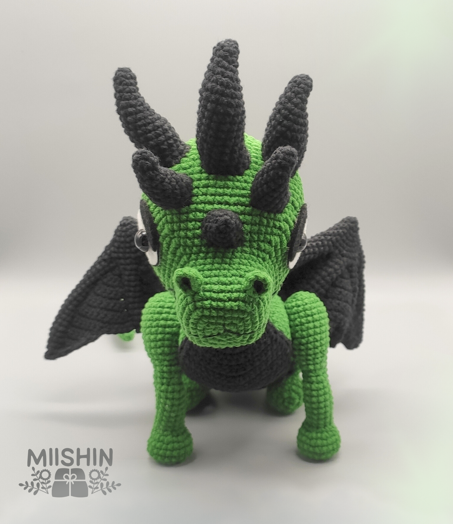 Dragon Amigurumi, Crochet, Handmade, For Gift, Plushie, Halloween Season