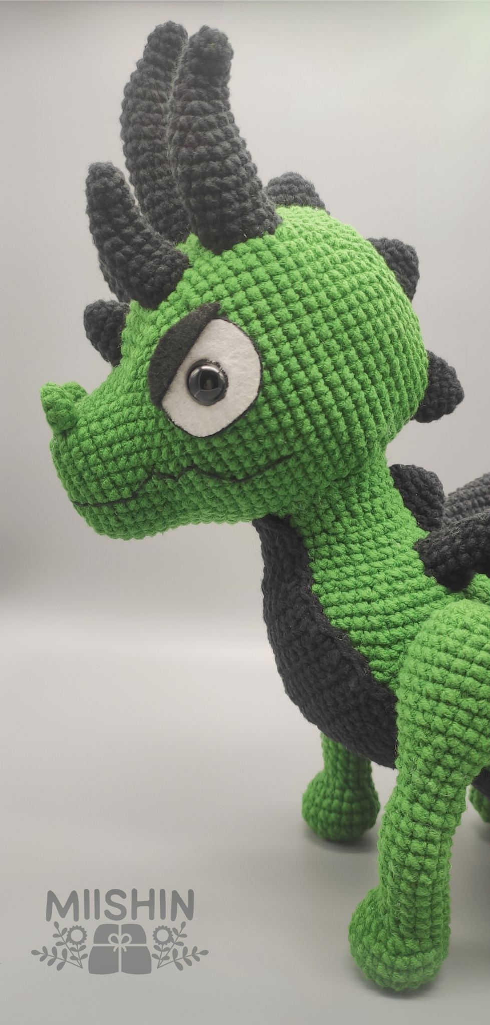 Dragon Amigurumi, Crochet, Handmade, For Gift, Plushie, Halloween Season