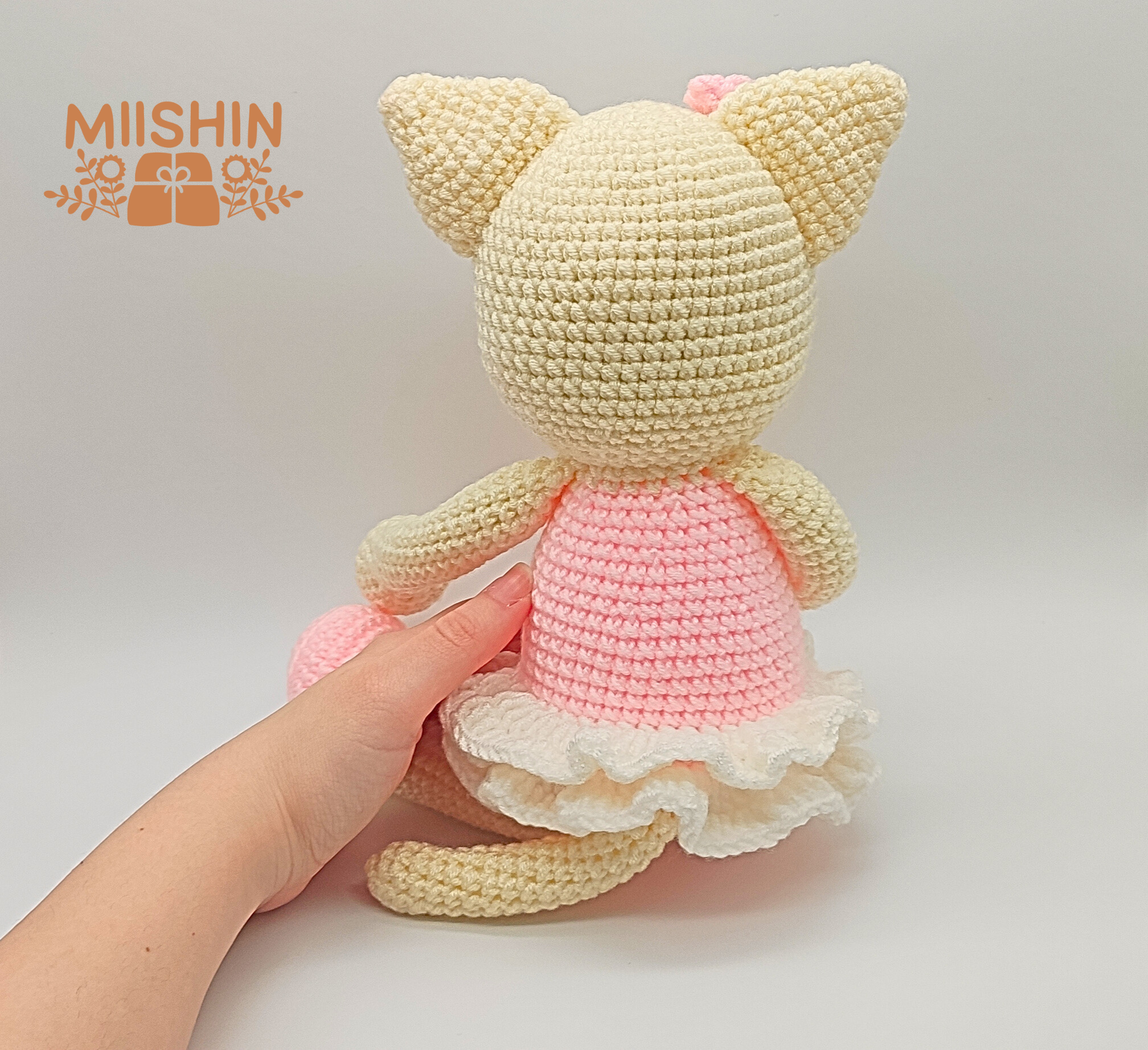 Cat Plush, Amigurumi, Handmade With Love, Spring, Gift Ideas, Perfect Gift, Personalized, For Baby, Baby Shower, Children's Decor, Sweet and Unique, Artesanal Toys, Crochet Lover.