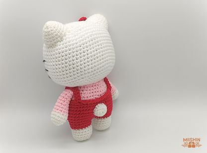 Hello Kitty, Plushie, Crochet, Sanrio