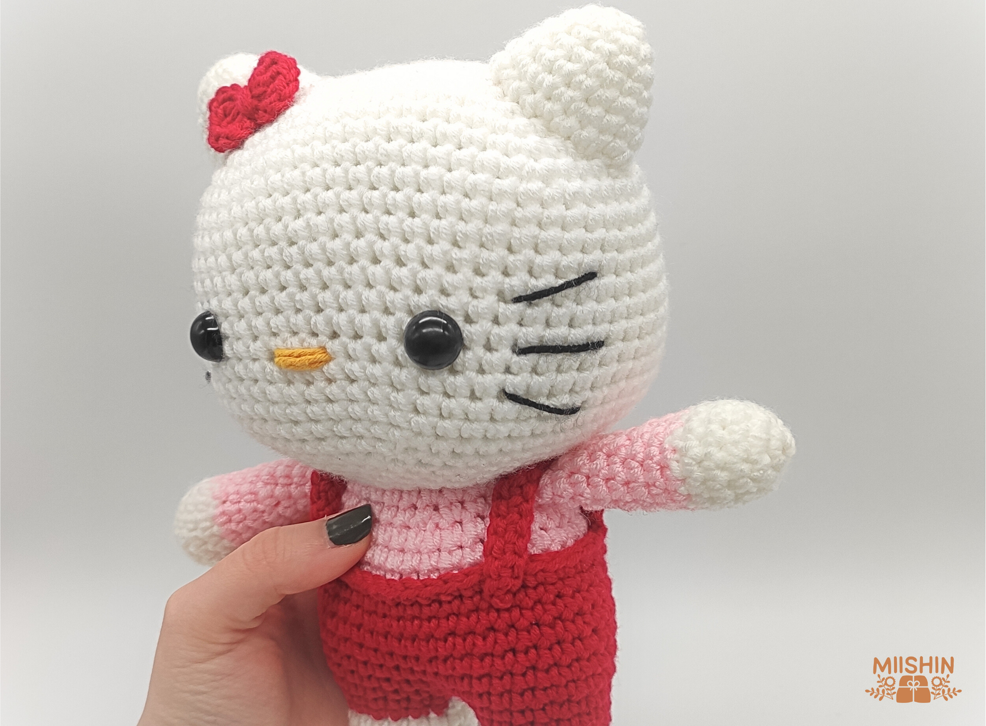 Hello Kitty, Plushie, Crochet, Sanrio