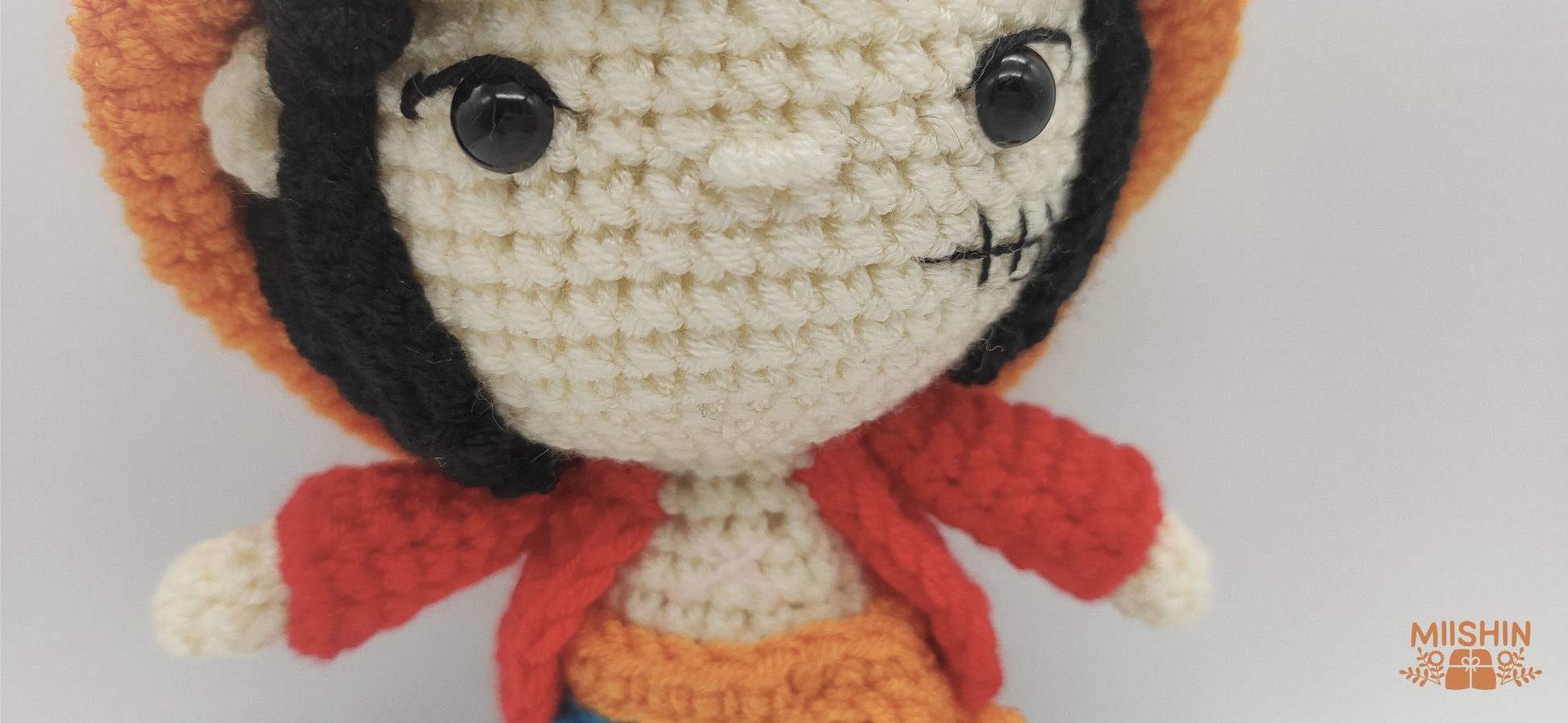 Luffy Plushie #OnePiece Amigurumi Fanart