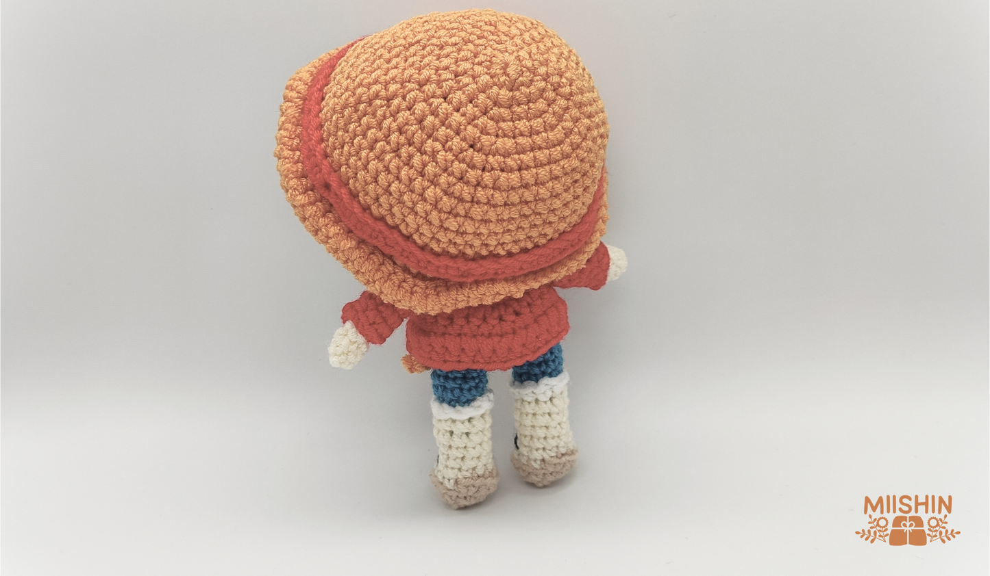 Luffy Plushie #OnePiece Amigurumi Fanart