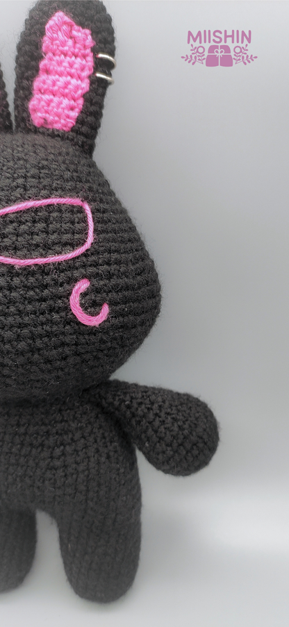 Mito Rabbit from ateez, crochet plushie, handmade, kpop, original gift, pattern