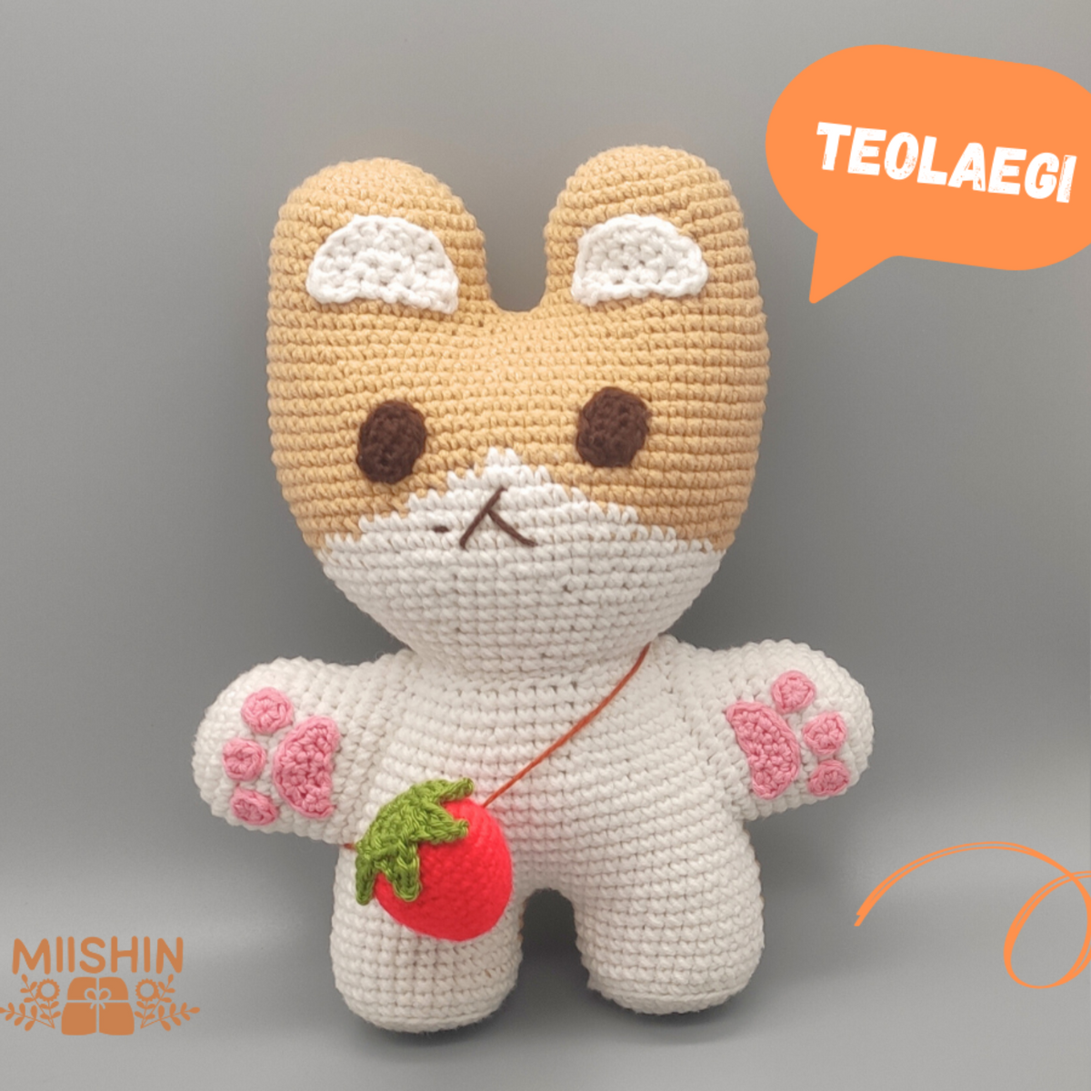 TEOLAEGI x Baekhyun, Crochet Plushie – Miishin Shop TEOLAEGI x Baekhyun, Crochet Plushie – Miishin Shop