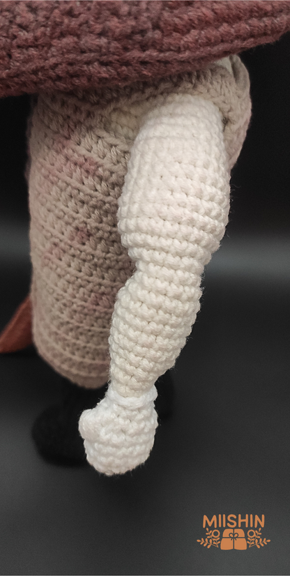 Pyramid Head Amigurumi, Crochet, Handmade, For Gift, Plushie, Halloween Season, Silent Hill 2 Ramake, Fanart, Konami