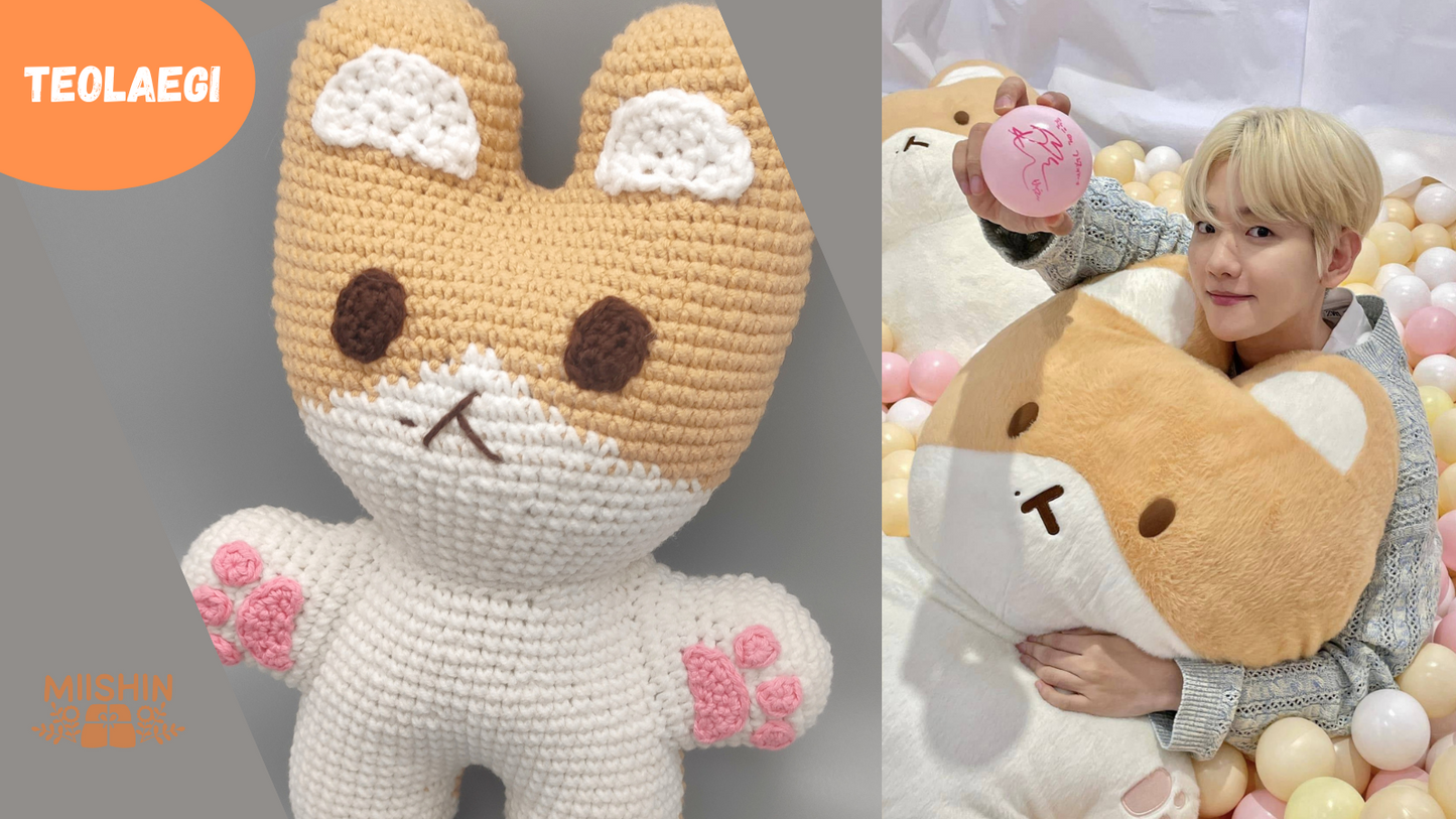 TEOLAEGI Baekhyun Amigurumi Crochet Pattern - Archivo PDF - Español e Inglés