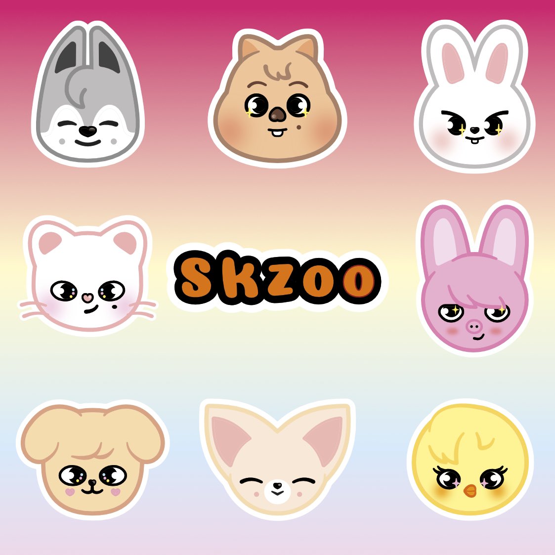 SKZOO HAN QUOKKA Stray Kids Plushie + FREEBIE, Han Jisung Fanart, Kpop Merch