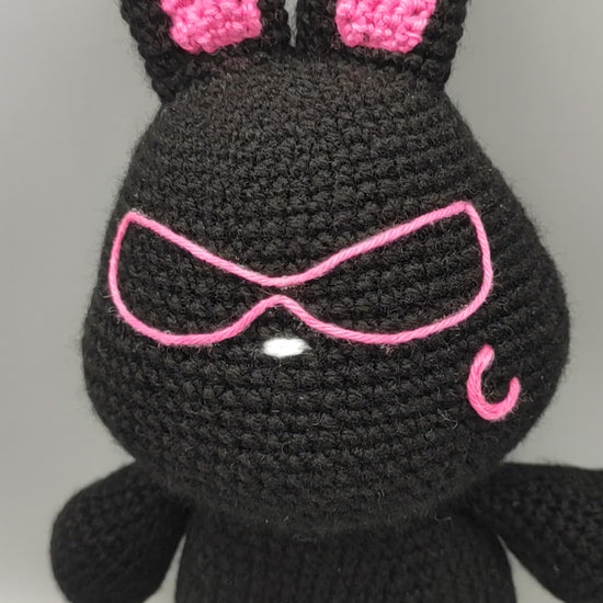 Mito Rabbit from ateez, crochet plushie, handmade, kpop, original gift, pattern
