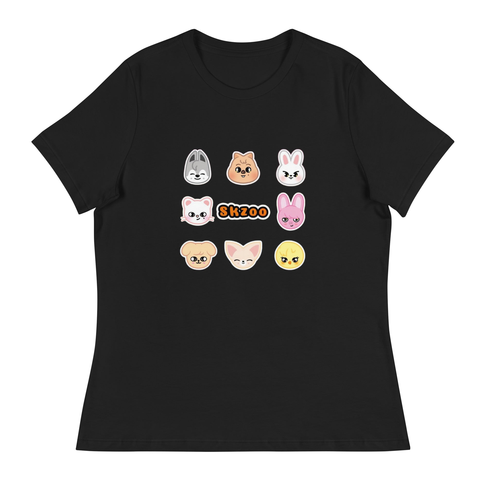 Skzoo STRAYKIDS 韓国 ペンミ Tシャツ Short sleeve T-shirt - Woman - SKZOO STRAYKIDS – Miishin