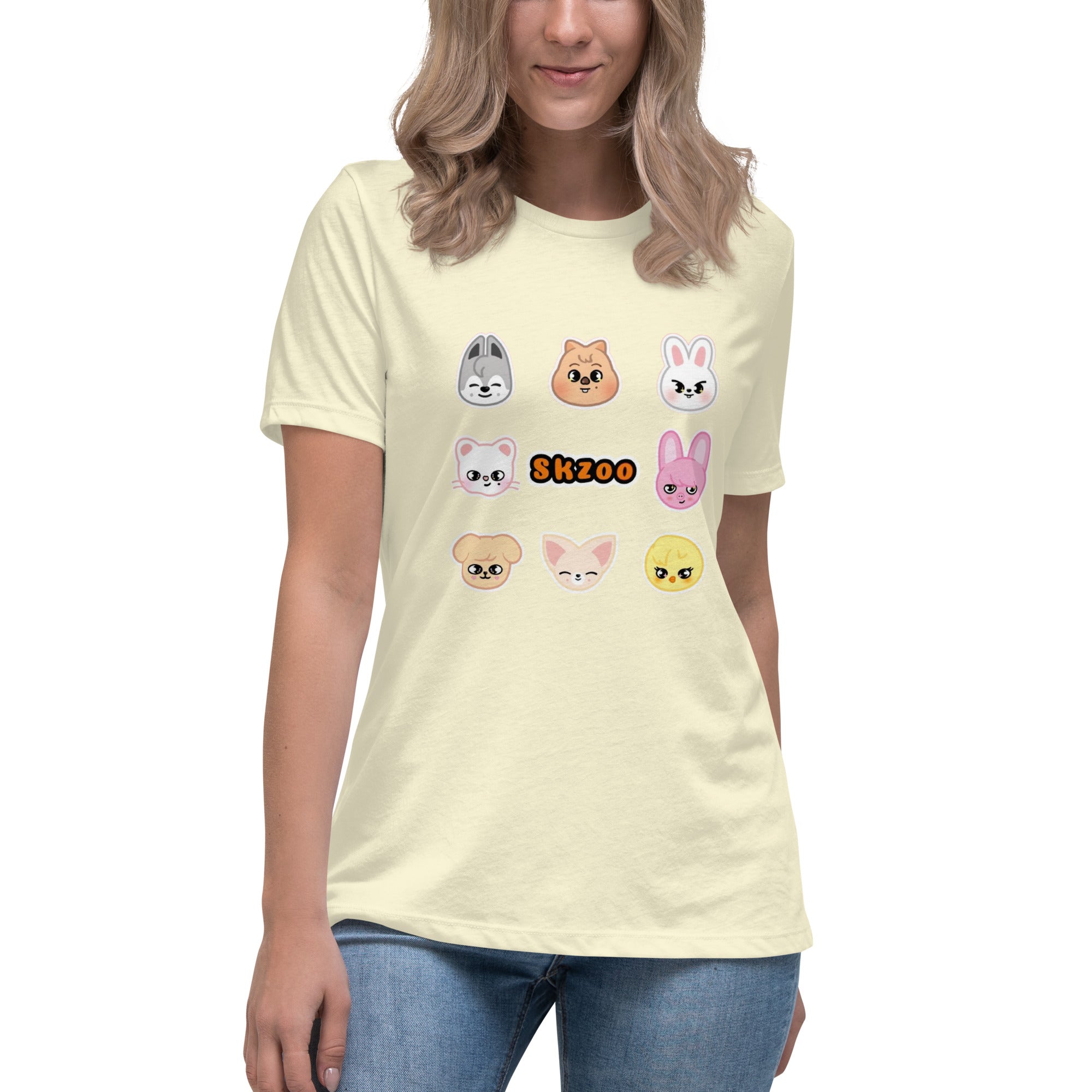 Short sleeve T-shirt - Woman - SKZOO STRAYKIDS – Miishin