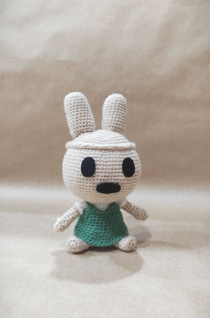 Coco - Animal Crossing Peluche, ACNH Crochet, ACNH Stuff, Amigurumi conejo.