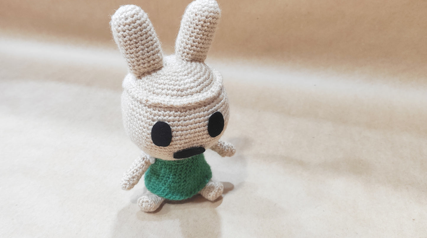 Coco - Animal Crossing Peluche, ACNH Crochet, ACNH Stuff, Amigurumi conejo.