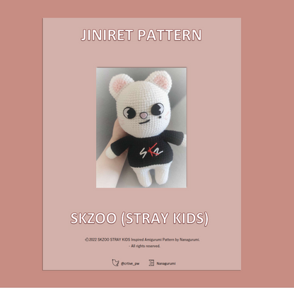 JINIRET SKZOO Amigurumi Crochet Pattern - Archivo PDF - Español e Inglés