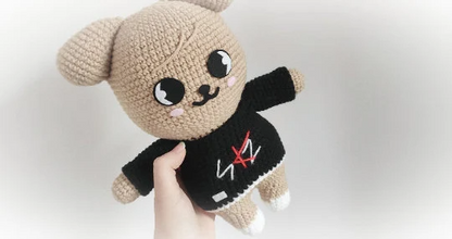 SKZOO PUPPYM Stray Kids Plushie, Seungmin Fanart, Kpop Merch