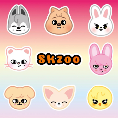 SKZOO LEEBIT Stray Kids Plushie, Leeknow Fanart, Kpop Merch