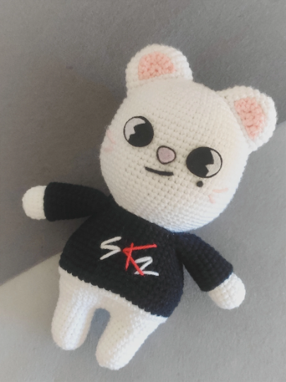 SKZOO JINIRET Stray Kids Plushie + FREEBIE, Hyunjin Fanart, Kpop Merch