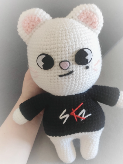 SKZOO JINIRET Stray Kids Plushie + FREEBIE, Hyunjin Fanart, Kpop Merch